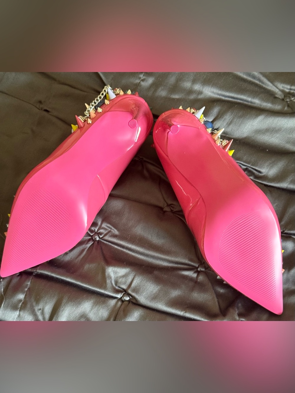 Steve Madden Hot Pink Jeweled
Veronicka SZ8 NEW

Rare/Sold Out/PERFECT CONDITION - Picture 16 of 16